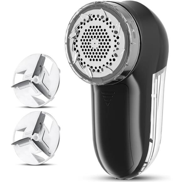 Fabric Lint Shaver-Fuzz Remover,AC120V Electric Sweater Shaver(Battery Operated) - Picture 1 of 7